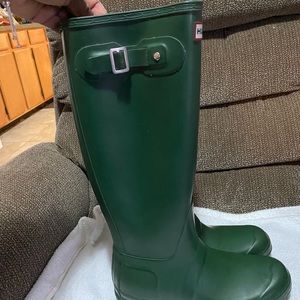 Hunter rain boots